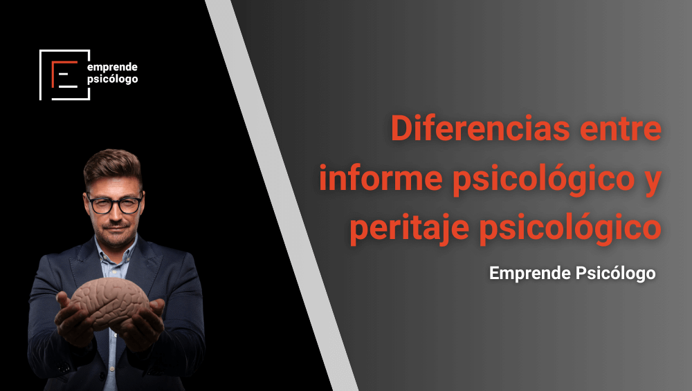 Diferencias entre informe psicológico y peritaje psicológico